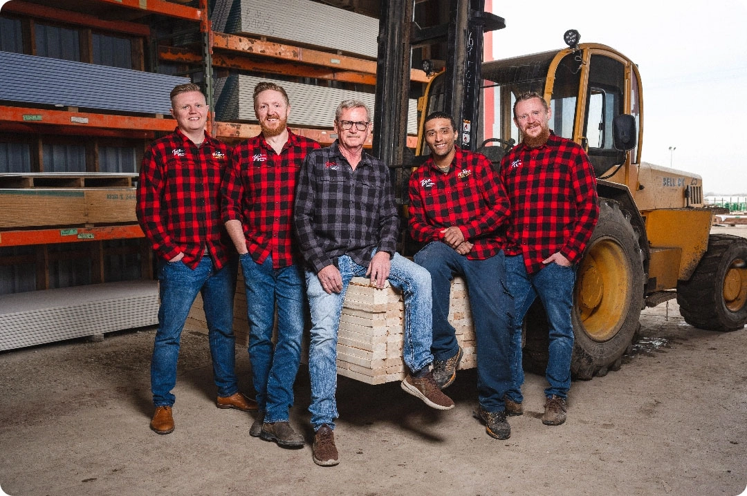 Zak's Building Group team photo