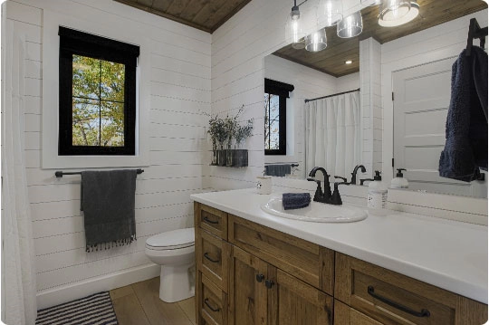 well designed bathroom